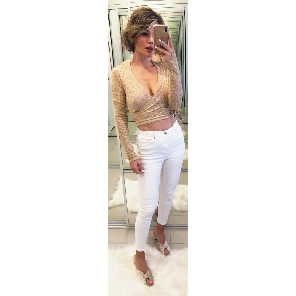 MAJORELLE Adriana Top in Sunset